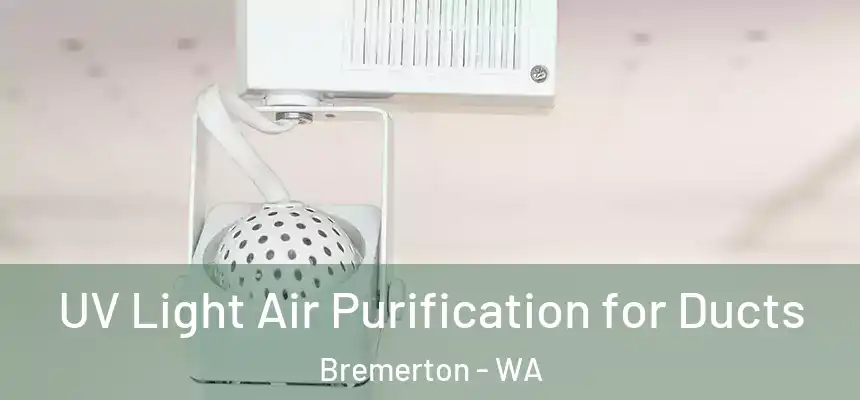  UV Light Air Purification for Ducts Bremerton - WA